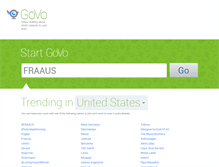 Tablet Screenshot of govo.com